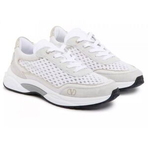 ❤️ NEW Authentic Valentino Garavani womens mens trainer sneaker white EU 41 10